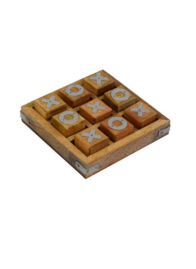 Wigano Kid'S Wooden Noughts And Crosses Tic Tac Toe Pedagogical Brain Teaser Board Games (4.5 X 4.5 Inches, Multicolor),for 5+ years - pzsku/Z4FF6CD1B093D54171805Z/45/_/1737806290/48bd9733-a63f-4fc0-a51c-da21e2dceb08