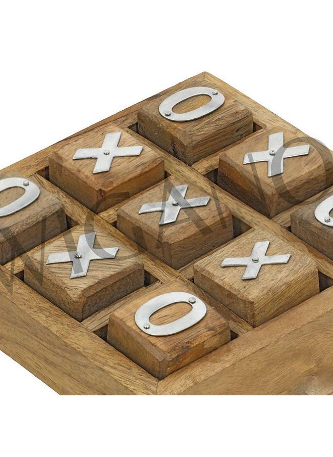 Wigano Kid'S Wooden Noughts And Crosses Tic Tac Toe Pedagogical Brain Teaser Board Games (4.5 X 4.5 Inches, Multicolor),for 5+ years - pzsku/Z4FF6CD1B093D54171805Z/45/_/1737806298/b4bf0ed6-b4d2-468a-b57b-c7882f718e14