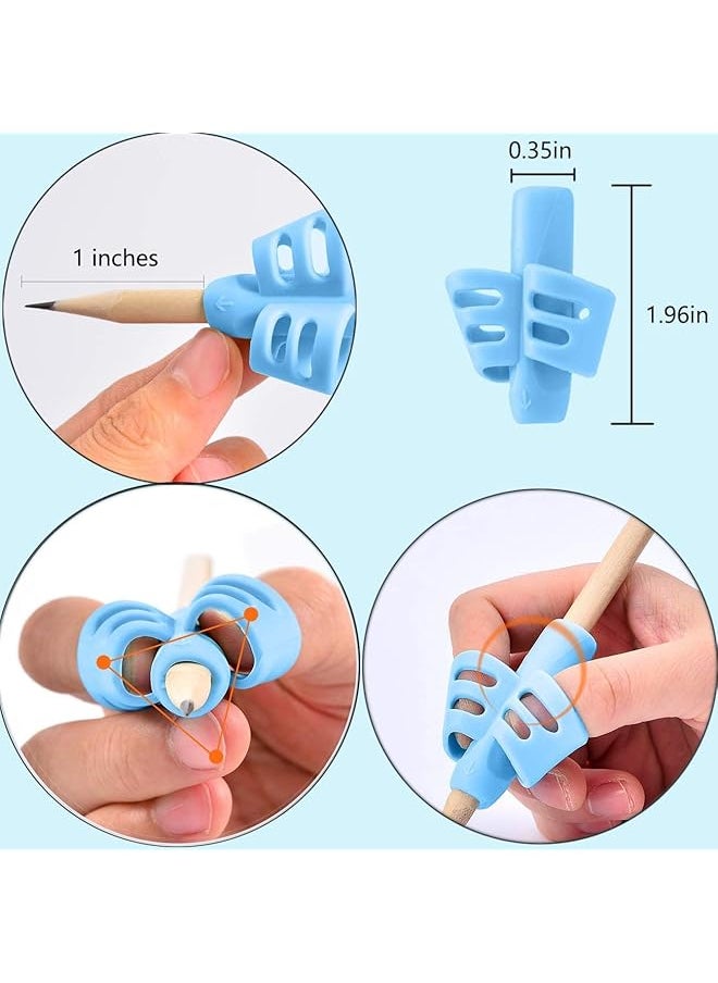 erorex - Pencil Grips Pencil Grips For Kids Handwriting Pencil Grip Posture Correction Training Writing Aids For Kids Toddler Preschoolers Students Children Special Needs 3Pack - Image 1