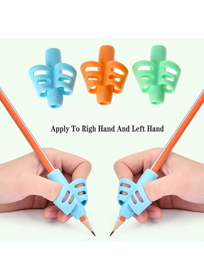 erorex - Pencil Grips Pencil Grips For Kids Handwriting Pencil Grip Posture Correction Training Writing Aids For Kids Toddler Preschoolers Students Children Special Needs 3Pack - Image 1