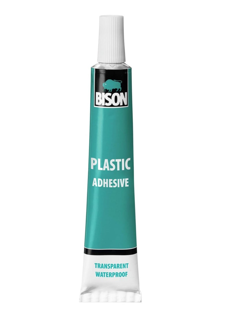 Bison Bison Plastic Adhesive 25 ml, glue for many hard household plastics like ABS, Acrylic glass, polycarbonate, hard PVC, many plastic toys, computer keyboards, remote, audio appliances, plastic bicycle and car parts, Transparent  - Image 2