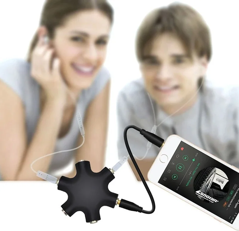 إيه واي تي Powermaster PM-24172 6-way 3.5mm Stereo Aux Multiplexer