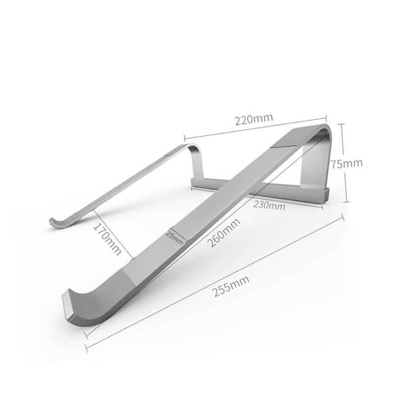 Aluminum Alloy Laptop Stand Portable Elevated Rack with Heat Sink for Desk - Image 5