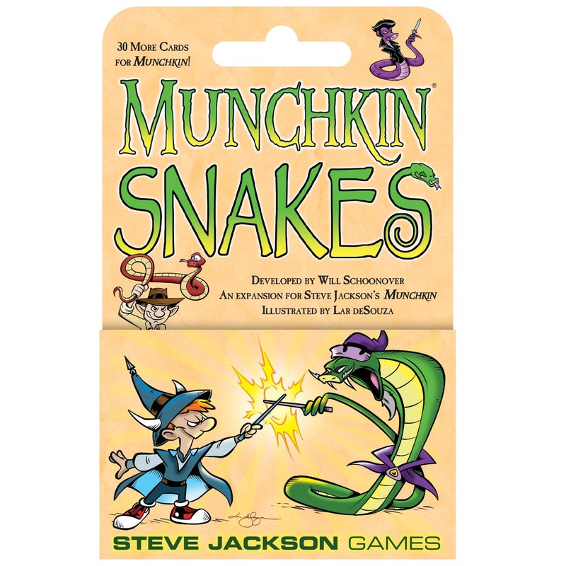 STEVE JACKSON GAMES Munchkin Snakes Card Game MiniExpansion by Steve Jackson Games - Image 3
