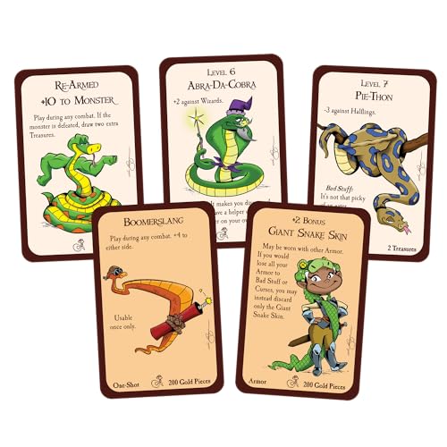 STEVE JACKSON GAMES Munchkin Snakes Card Game MiniExpansion by Steve Jackson Games - Image 5