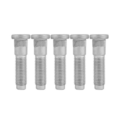 Mysttoo 5PCS M12x1.5 Wheel Studs Lug Stud Bolt 13.2mm Knurl Compatible with Jaguar S-Type F-Type XE XF XFR XJ XJ8 XJR XK XKR Vanden Plas X350 X358 C2S50885 XR853331 - Image 2