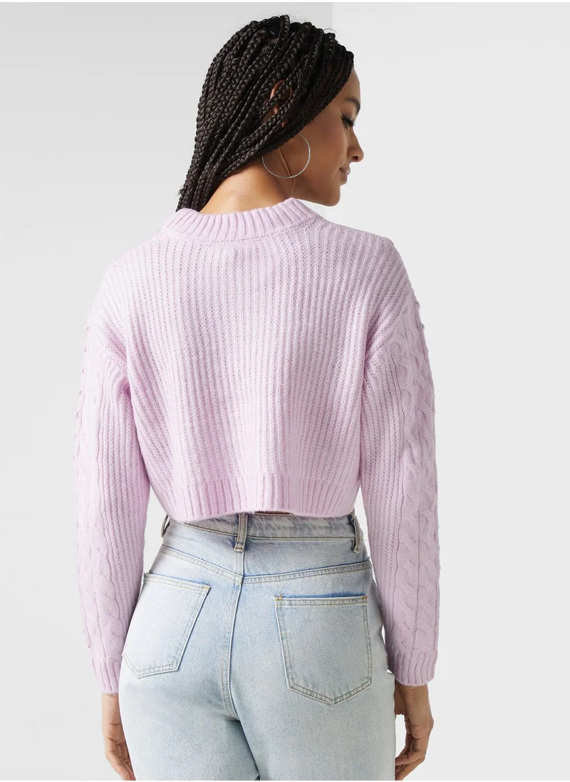 Miss Selfridge Crew Neck Sweater