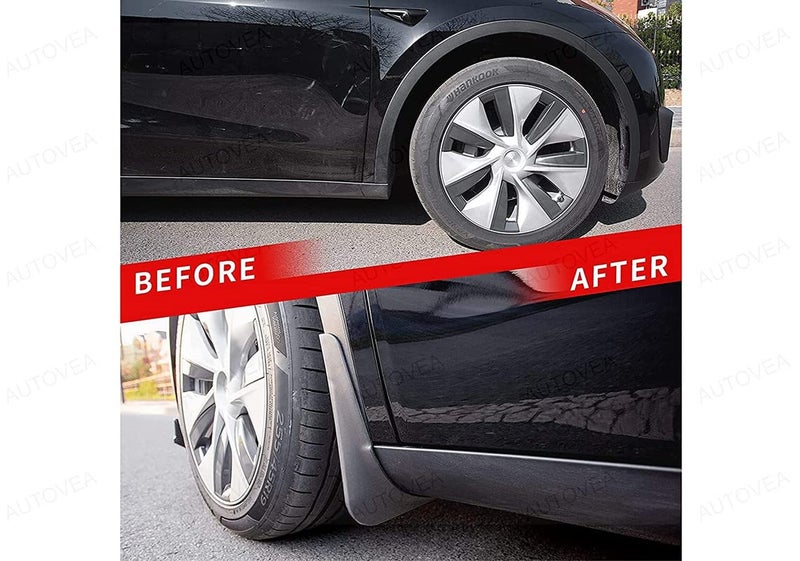 AUTOVEA Plastic Mud Flaps (Pack of 4) Compatible with Tata Altroz (2020-2023) - Image 5