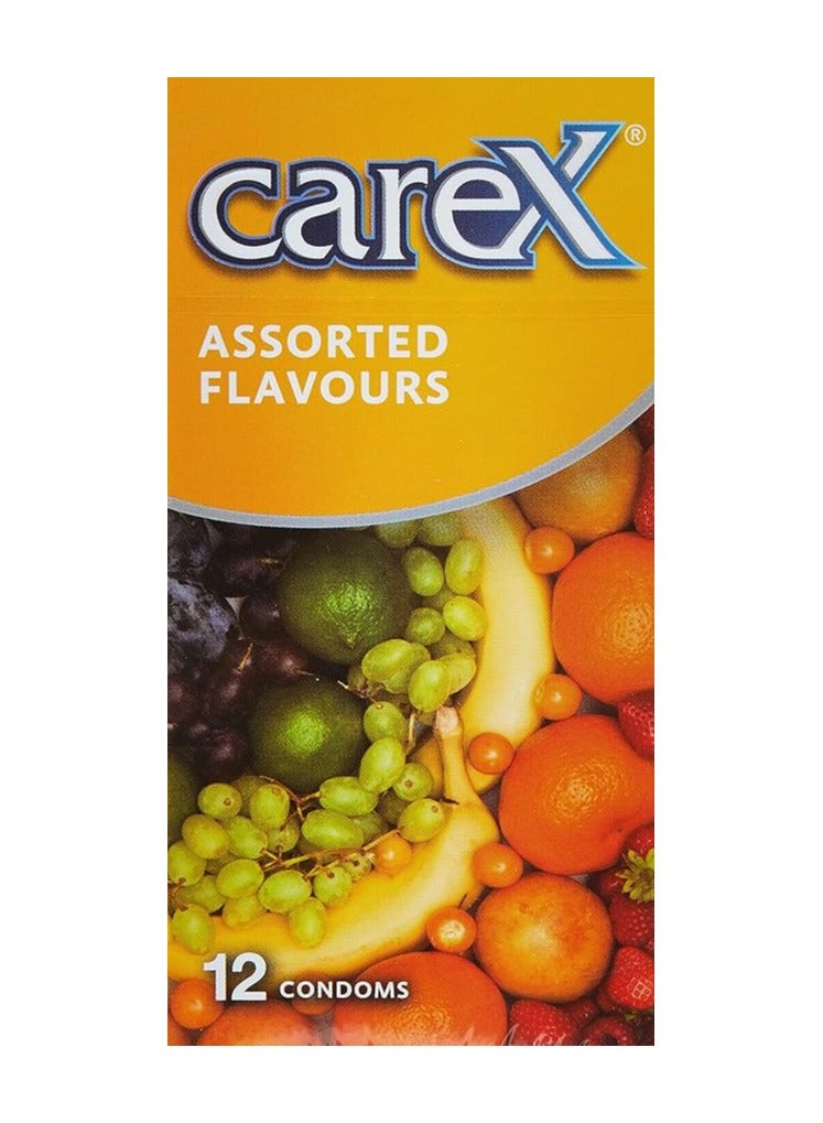 careX Pack Of 6 Boxes Assorted Flavours Condoms 12 - Image 2