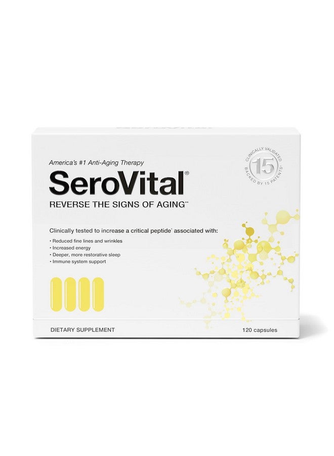 Serovital Renewal Complex, Serovital - Renewal Supplements - Female Critical Peptide Support - Revitalizer for Women, 120 Capsules (Pack of 1) - Image 1