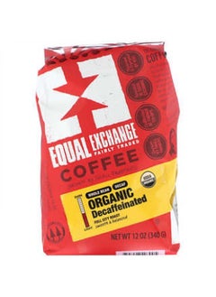 Equal Exchange Organic Coffee, Whole Bean, Full City Roast, Decaffeinated, 12 oz (340 g)  - Image 3