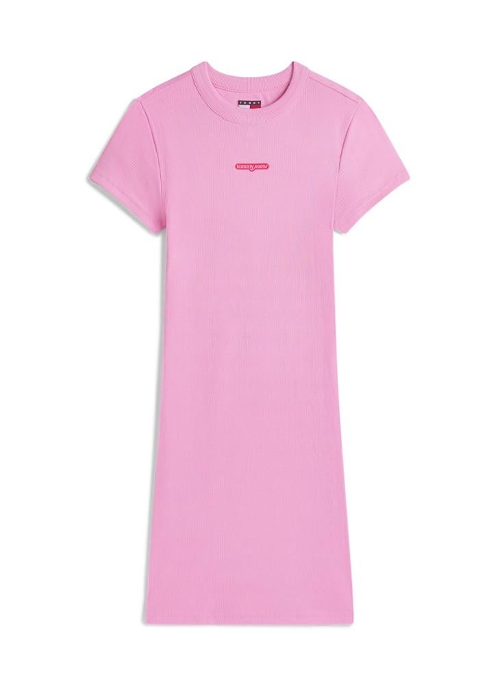 TOMMY JEANS Logo Script Mini T-Shirt Dress - Image 4