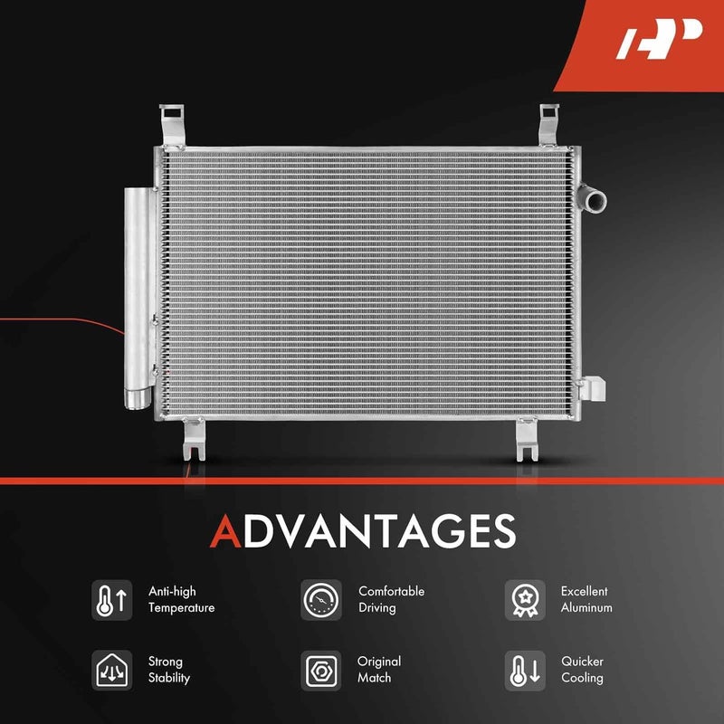 A-Premium A/C Condenser for Toyota Yaris 2015-2019 - Image 5