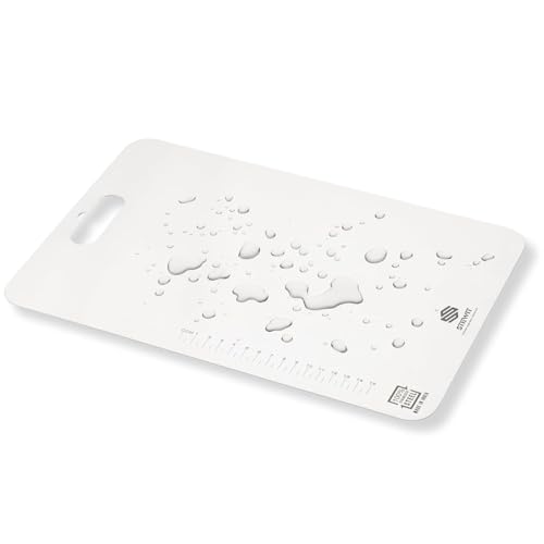 Stewit® Stainless Steel Cutting Board for Kitchen, Heavy Duty Metal Chopping Board for Meat, Vegetables, Fruit & Bread, Durable & Food Safe (31.8CM X 21CM) - Image 5