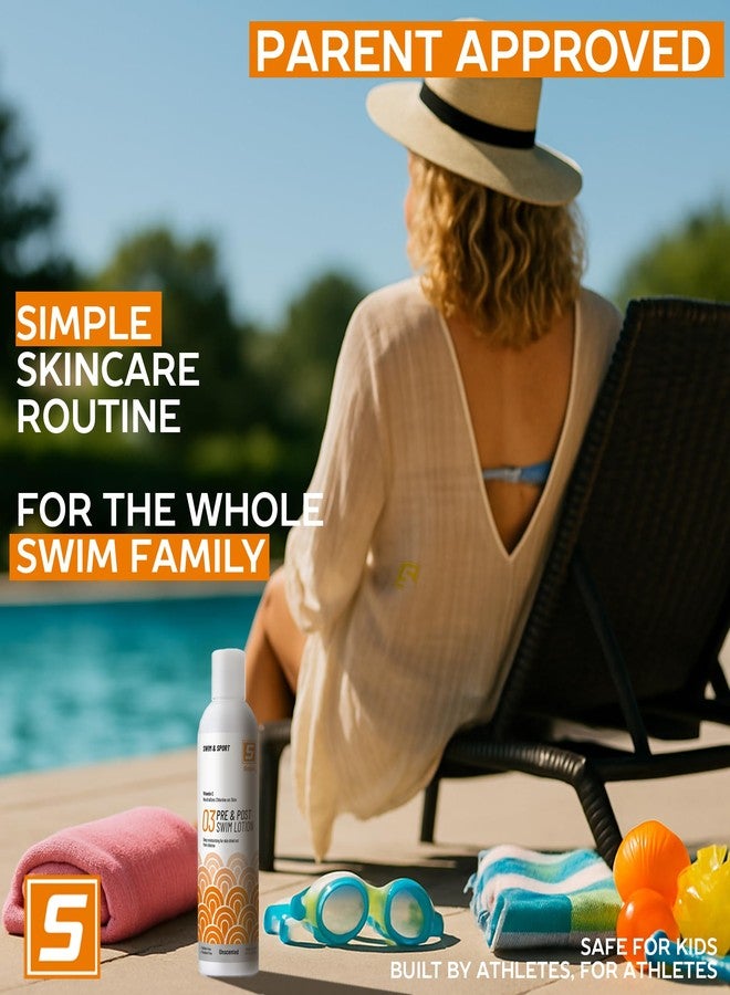 Solpri Pre and After Swim Lotion with Vitamin C 8 Fl Oz - Pre Swim Chlorine Skin Protection, Pre Swim Lotion for Chlorine (8 Fluid Ounce, Unscented) - Image 4