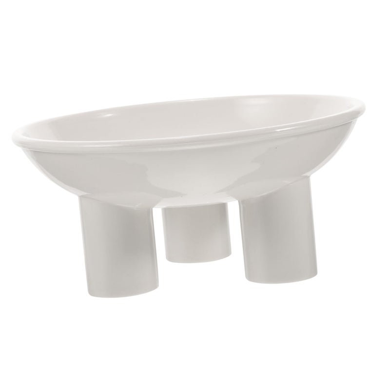 Raised Angled Cat Food and Water Bowl Set Non Slip Compact Feeder - Image 2