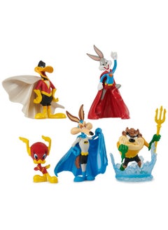 DC Comics Looney Tunes Mashup Pack Limited Edition Wb 100 Yrs Anniversary 5 Looney Tunes X Dc Figures 4Inch Superhero Kids Toys For Boys & Girls  - Image 2