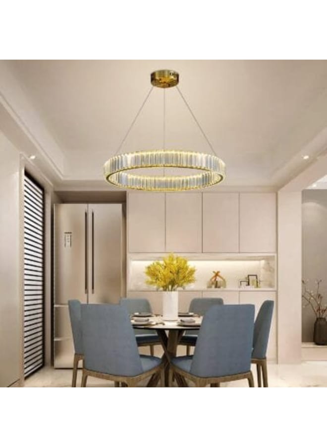 Wahag Luminous Cascade Modern Crystal Chandelier  - Image 3