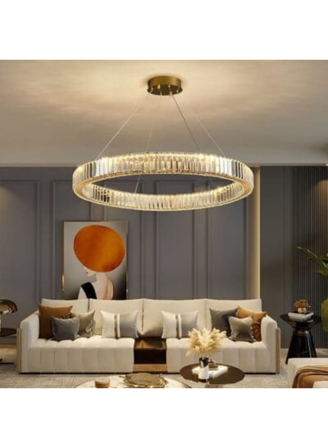 Wahag Luminous Cascade Modern Crystal Chandelier  - Image 2