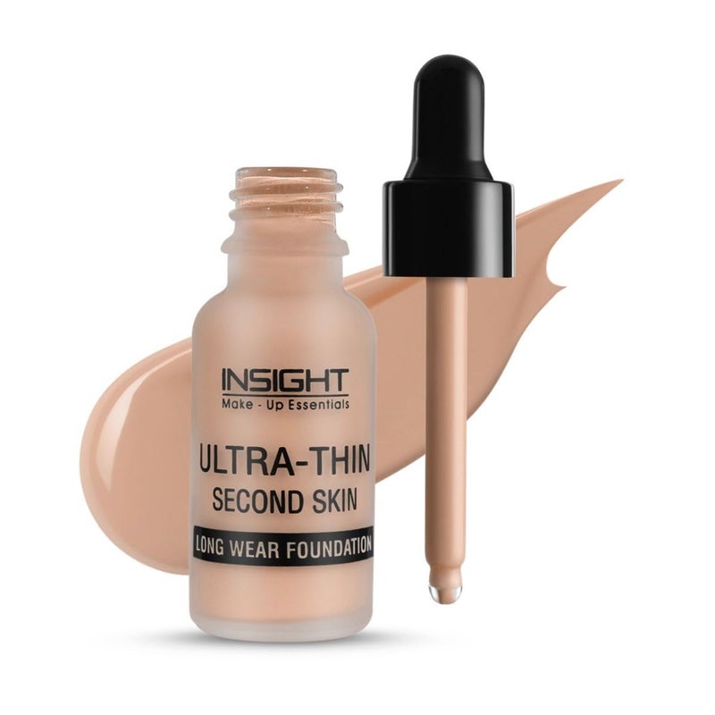 Insight INSIGHT Cosmetics UltraThin Second Skin Long Wear Liquid Matte Foundation Waterproof Full Coverage Long Lasting Light Oil Free Face Makeup20MlFd2802 - Image 1