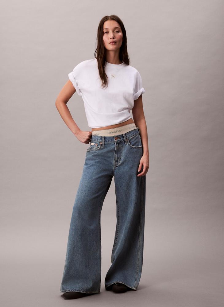 Calvin Klein Jeans Oversized Cotton Badge T-shirt - Image 4