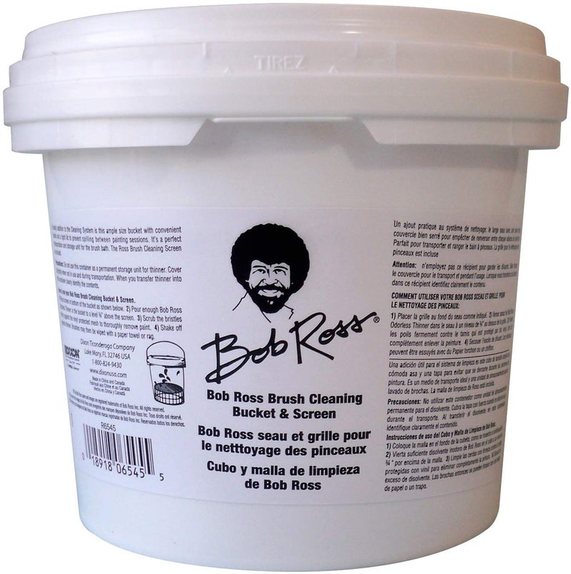 Bob Ross R6545 Cleaning Bucket & Screen-White - Image 2