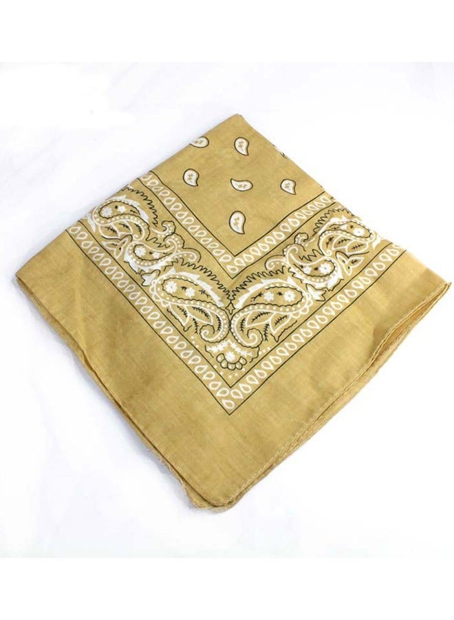 Hip-Hop Stylish Fashion Hair Band Light Brown 55x55cm