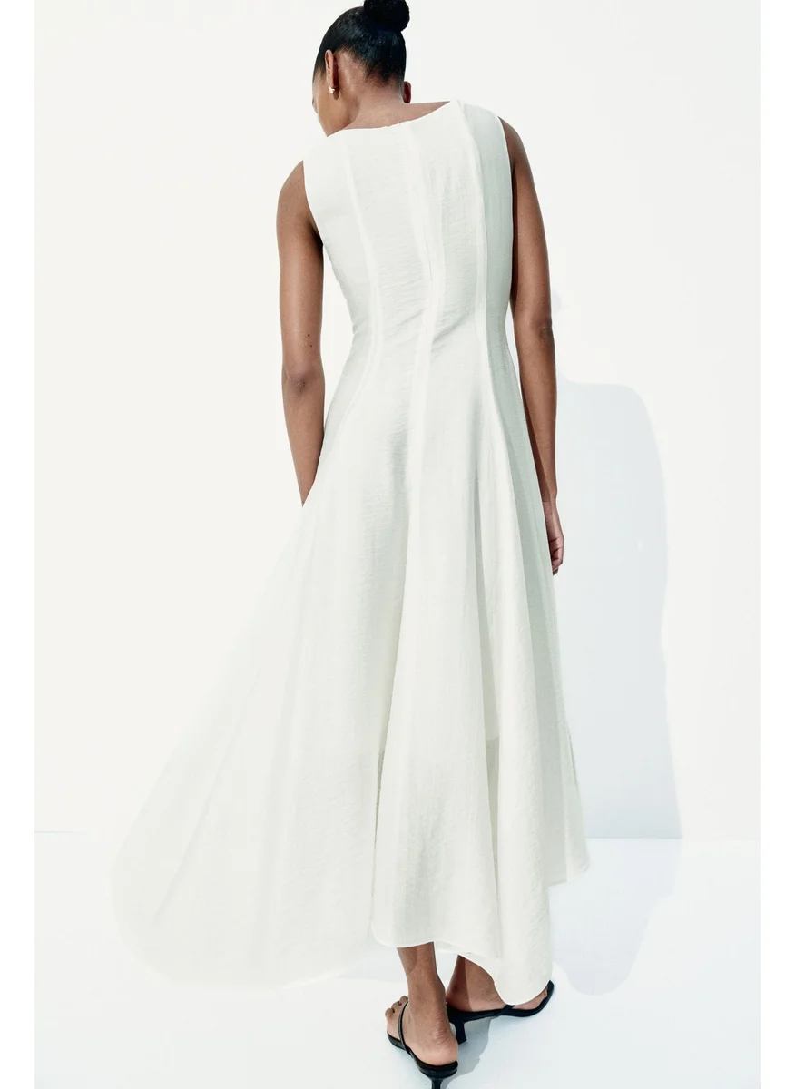 اتش اند ام Asymmetric-Hem Dress
