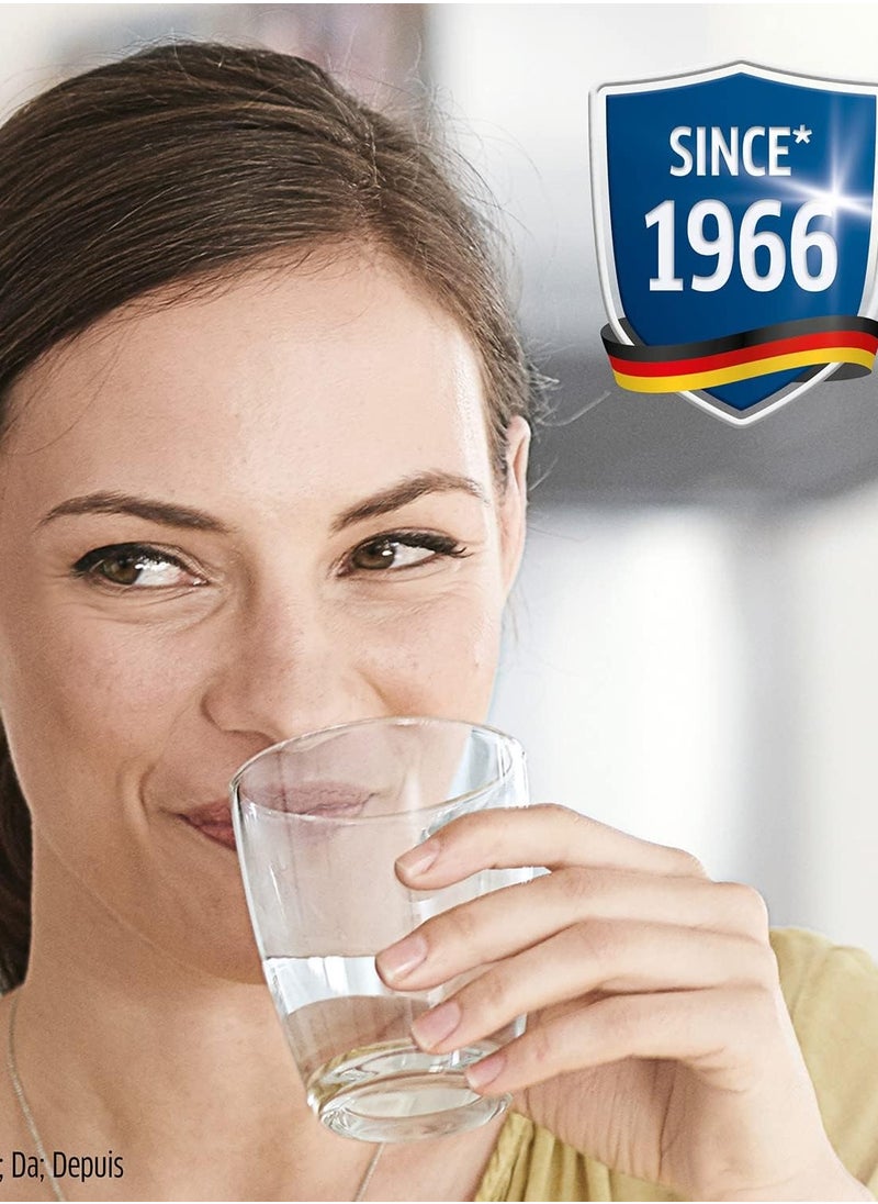 بريتا إبريق ماء مفلتر BRITA MAXTRA مع 3 خراطيش، فلتر مياه يقلل من الجير والكلور، مياه مفلترة للحصول على مذاق مثالي، أبيض، 2.4 لتر  - Image 4