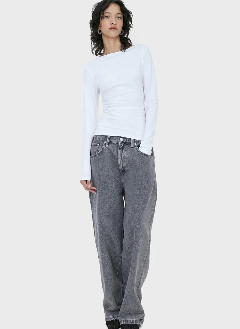 H&M Boat Neck Top