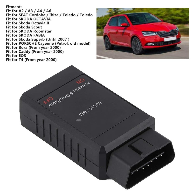OBD2 Immobiliser Deactivator Activator Drive Box, Diagnostic Tool EDC15 ME7 with Wide Compatibility for SEAT Cordoba Toledo A2 - Image 2