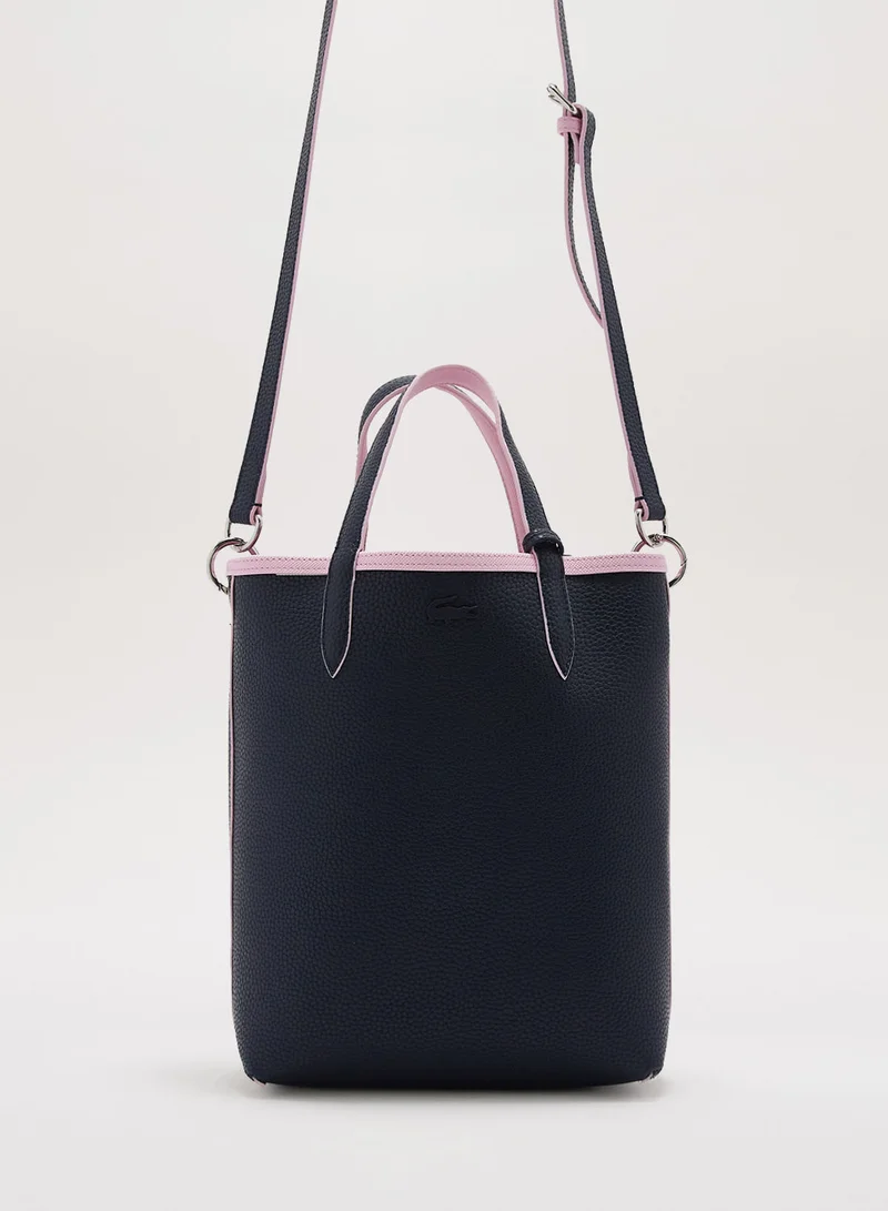 LACOSTE Reversible Canvas Tote Bag
