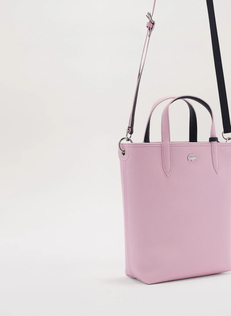LACOSTE Reversible Canvas Tote Bag