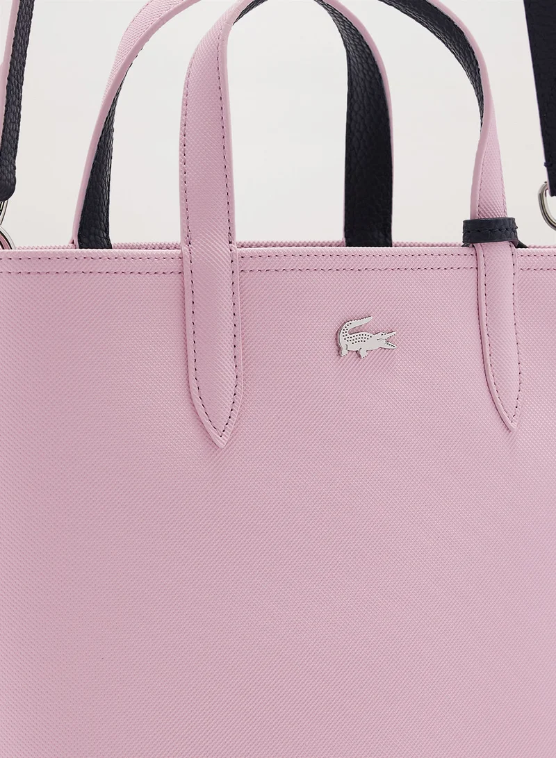 LACOSTE Reversible Canvas Tote Bag