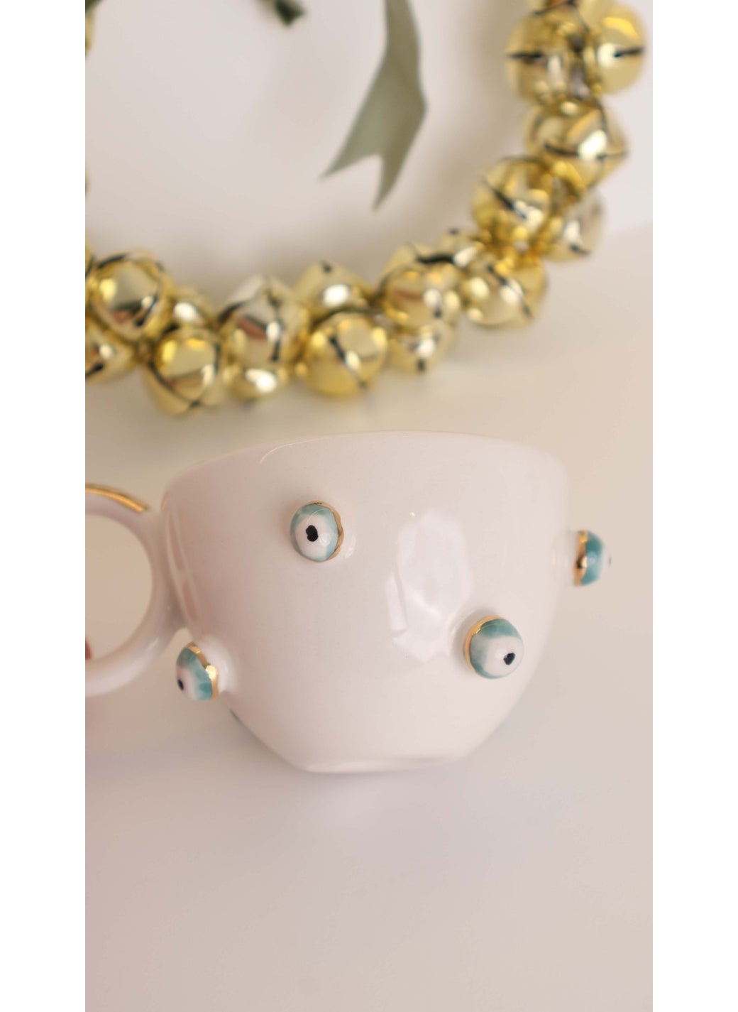 Balooun Atelier Evil Eye Mint Oval Cup  - Image 3