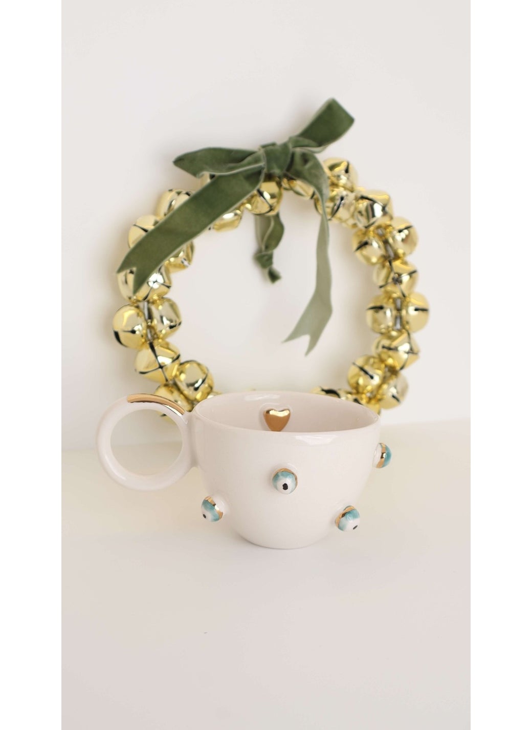 Balooun Atelier Evil Eye Mint Oval Cup  - Image 1