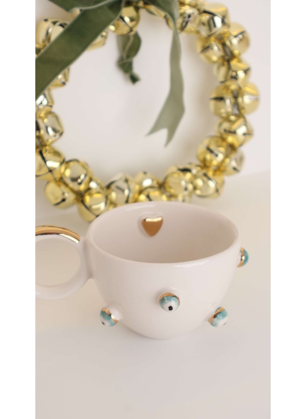 Balooun Atelier Evil Eye Mint Oval Cup  - Image 2