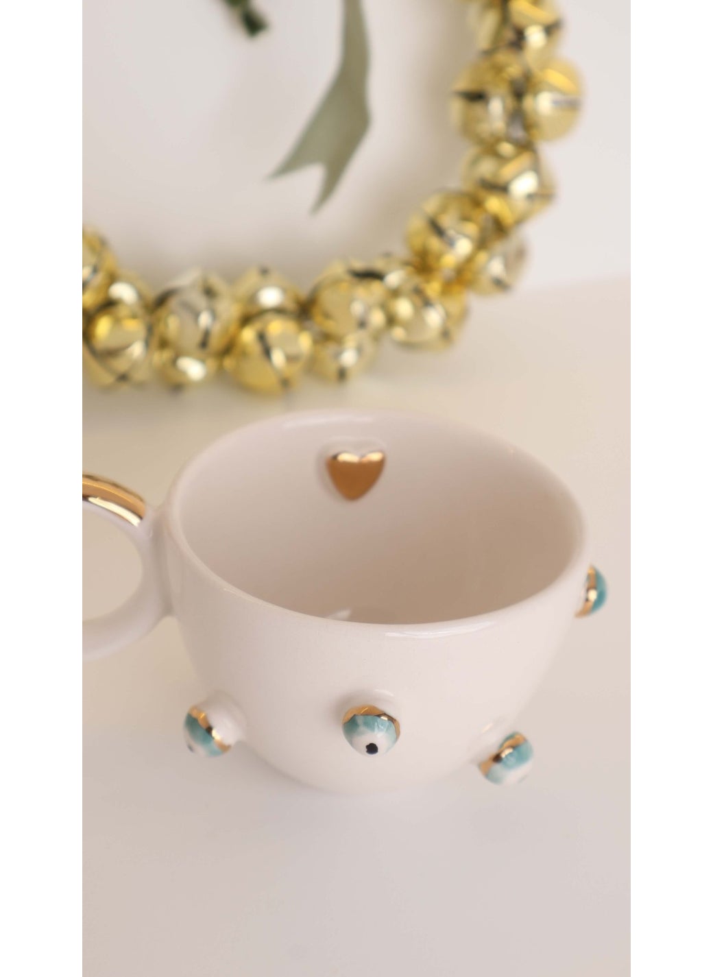Balooun Atelier Evil Eye Mint Oval Cup  - Image 4