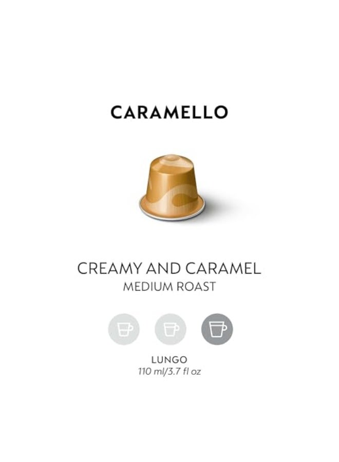 Nespresso Capsules Original Line Caramello Medium Roast Espresso Coffee 50 Count Espresso Coffee Pods - Image 5