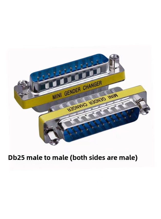 DB9 DB15 DB25 Pin Serial DP Conversion Head 232COM Conversion Head Public To Male Mother To Female-Color:DB37 Male To Female
