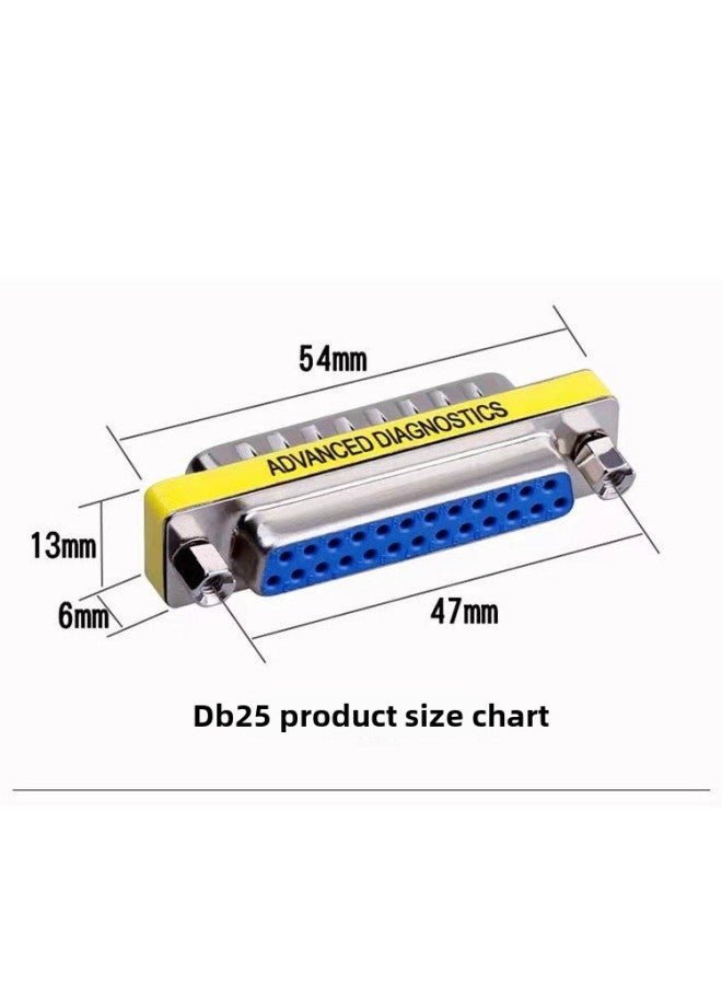 DB9 DB15 DB25 Pin Serial DP Conversion Head 232COM Conversion Head Public To Male Mother To Female-Color:DB37 Male To Female