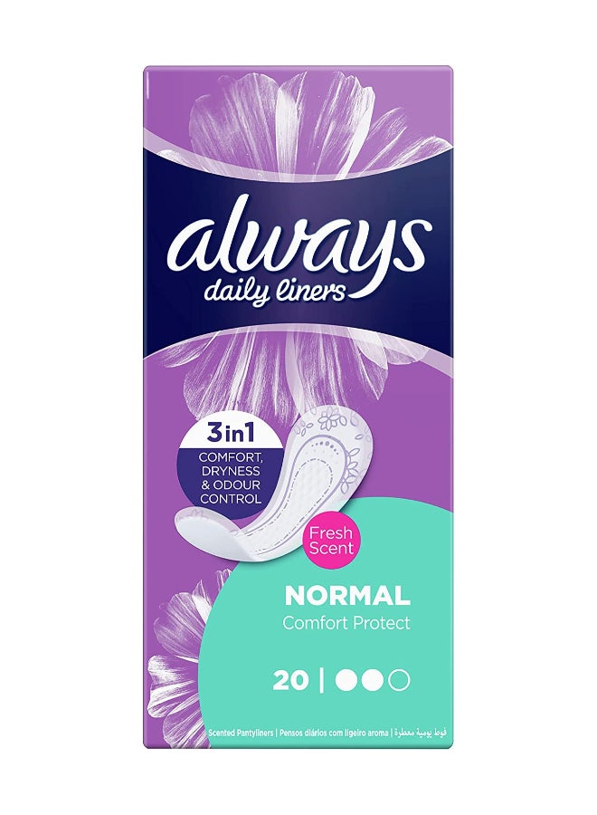 Always Comfort Protect Fresh Liners - Image 1