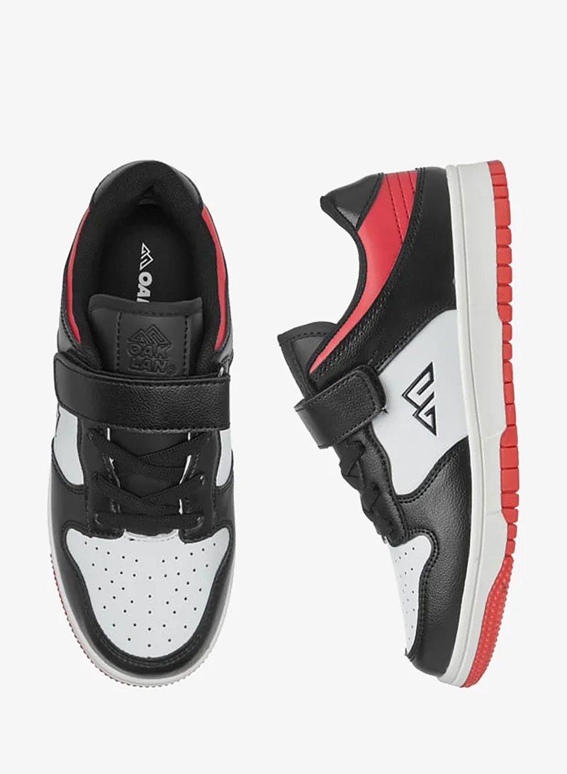 Oaklan by Shoexpress Boys Panelled Sneakers with Hook and Loop Closure
