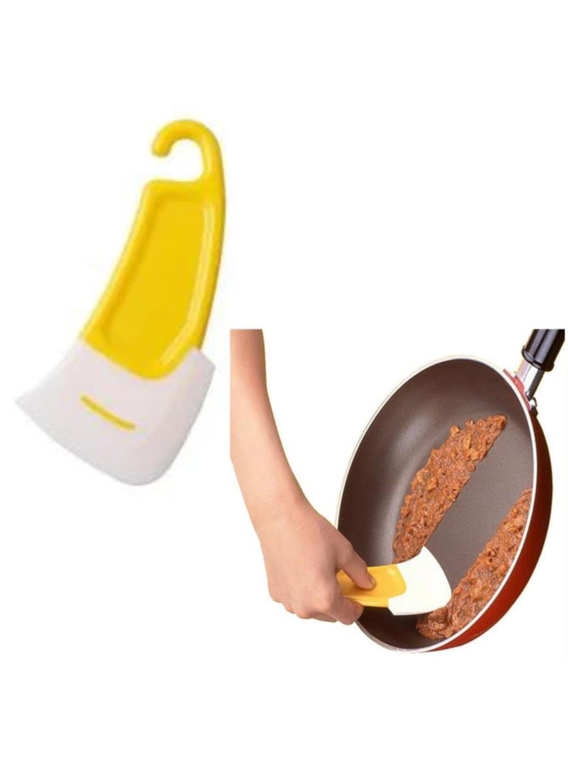 Selunay Selunay Flexible Thickened Cleaning Scraper HeatResistant Spatula for Kitchen Household Cleaning  - Image 1