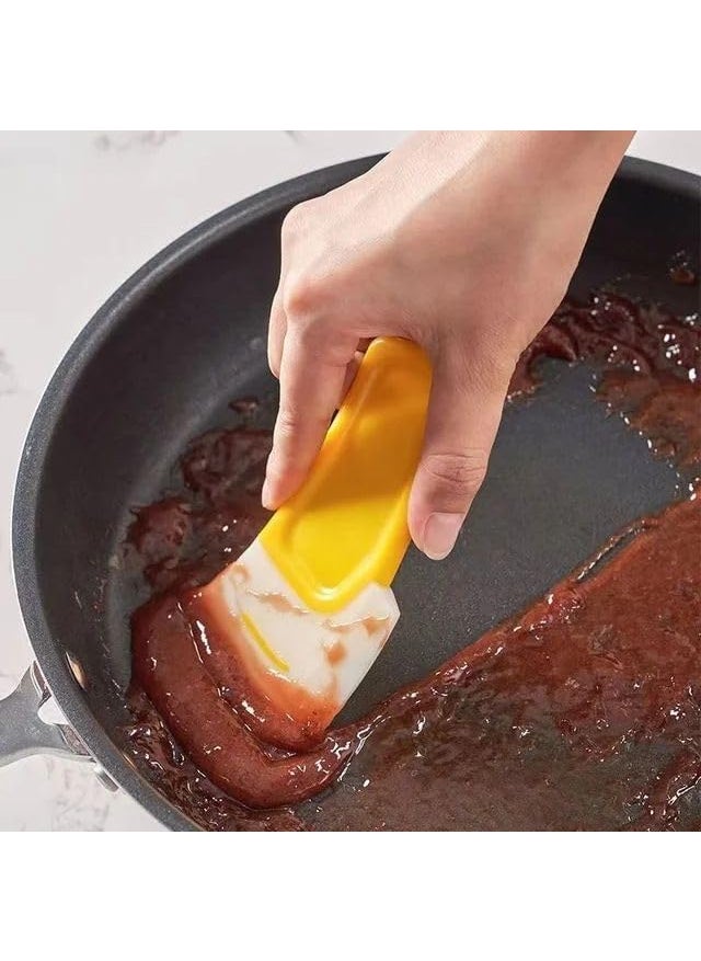 Selunay Selunay Flexible Thickened Cleaning Scraper HeatResistant Spatula for Kitchen Household Cleaning  - Image 2