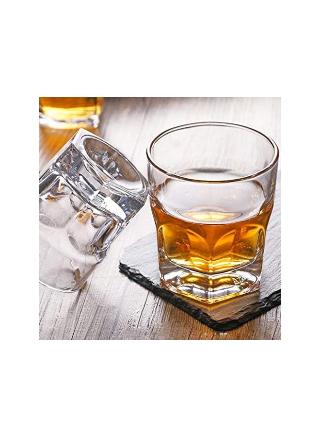 S-TOP Centra Rock (Whiskey/Whisky) Glass, Pack Of 6, Clear, 300 ml, P01960 - Image 3