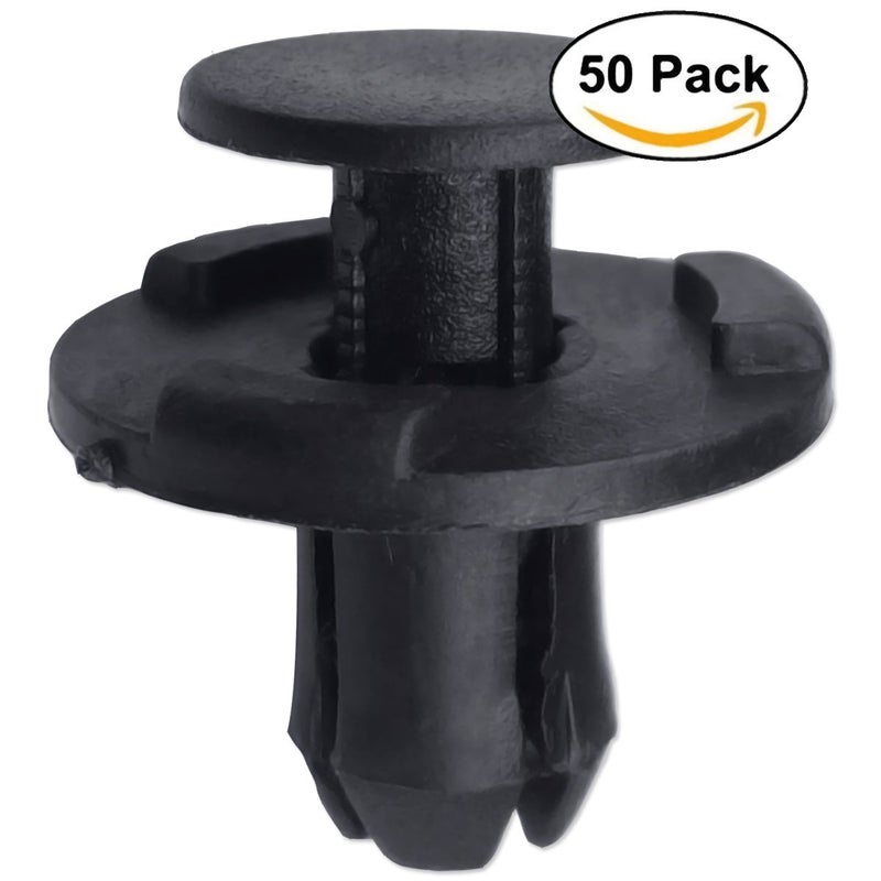 Lantee 50 Pcs Cowl Bumper Fender Liner Push Clips 01553-05323 Fit for Nissan Sentra Rogue Murano Maxima Frontier Armada Altima 350Z Versa Pathfinder, Fit for Infiniti G25 G35 G37 FX35 FX45 FX50, EX35 - Image 2