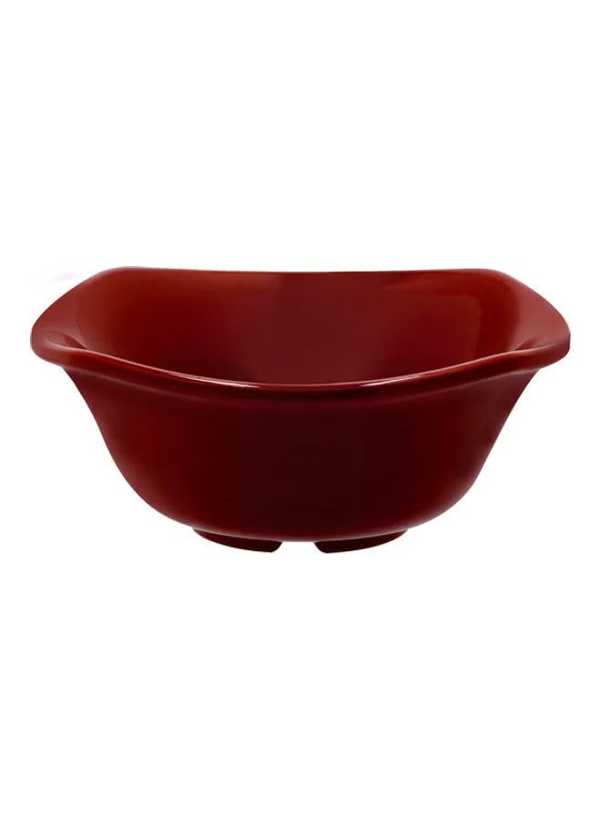 ديلكاسا وعاء ميلامين مربع أحمر 4.5 بوصة - Image 1