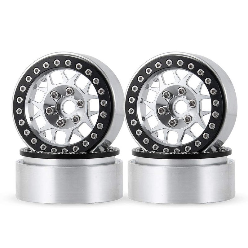 RCLIONS Aluminum Metal 19 Beadlock Wheels Rims for 110th RC Crawler Car Upgrade Parts Axial SCX10 SCX10II TRX4 Gen8 Gen74PCS - Image 3