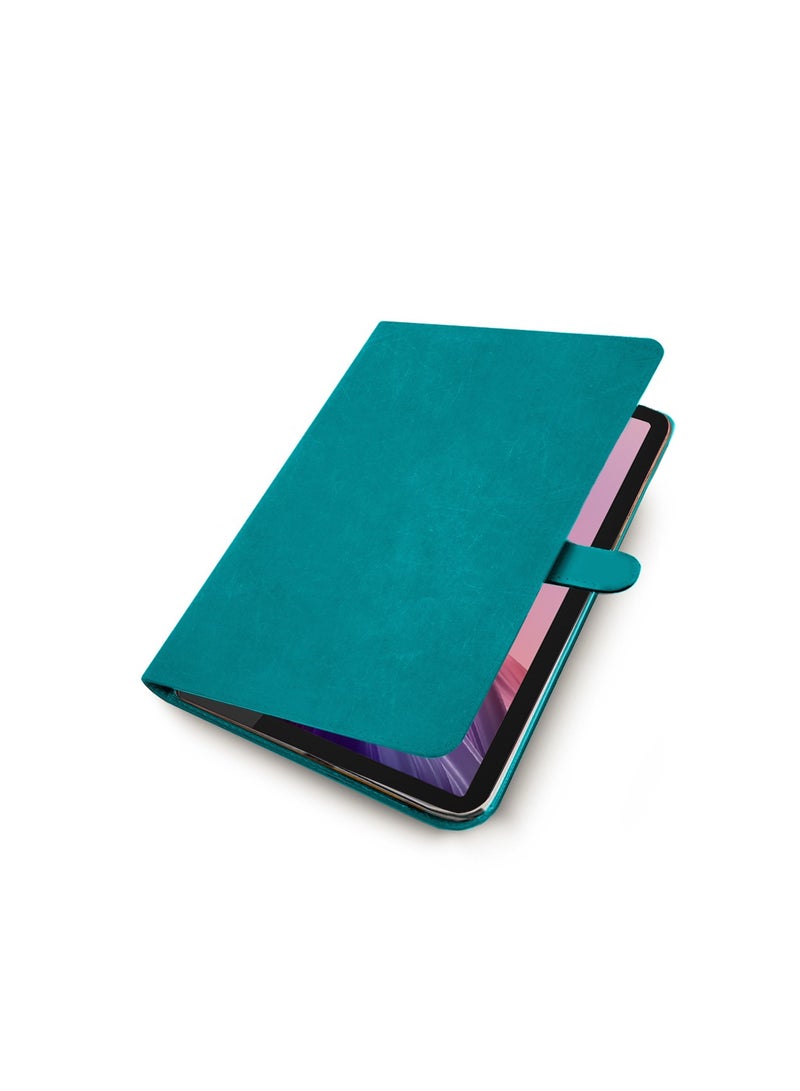 Wtech PU Leather Magnetic Closure Flip Case Cover For Samsung Galaxy Tab S9 5G 2023 / Tab S9 FE 2023 (11 Inch) X710 X716B / Tab S10 FE 2025 / Samsung Galaxy Tab S11 2025 - Sea Green - Image 4